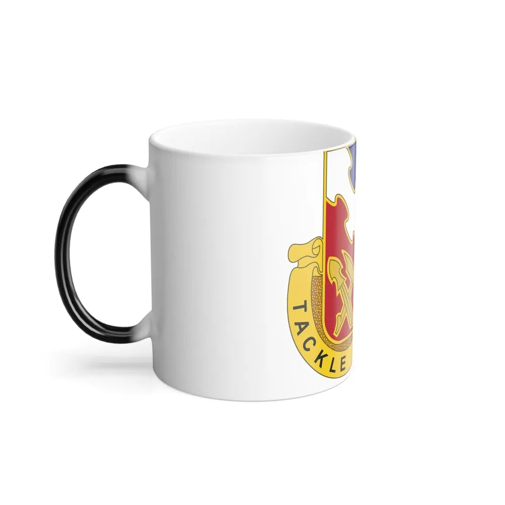 863 Engineer Battalion (U.S. Army) Color Changing Coffee Mug-Go Mug Yourself