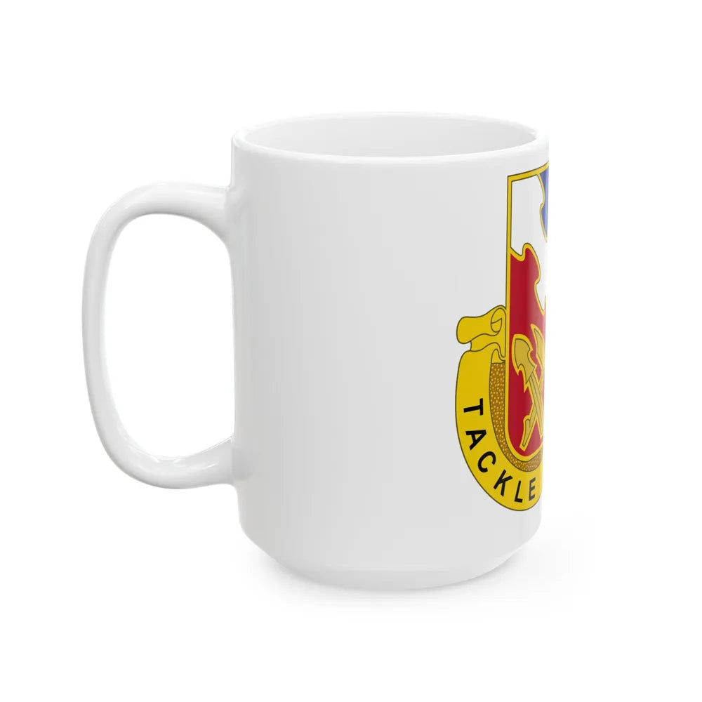 863 Engineer Battalion (U.S. Army) White Coffee Mug-Go Mug Yourself