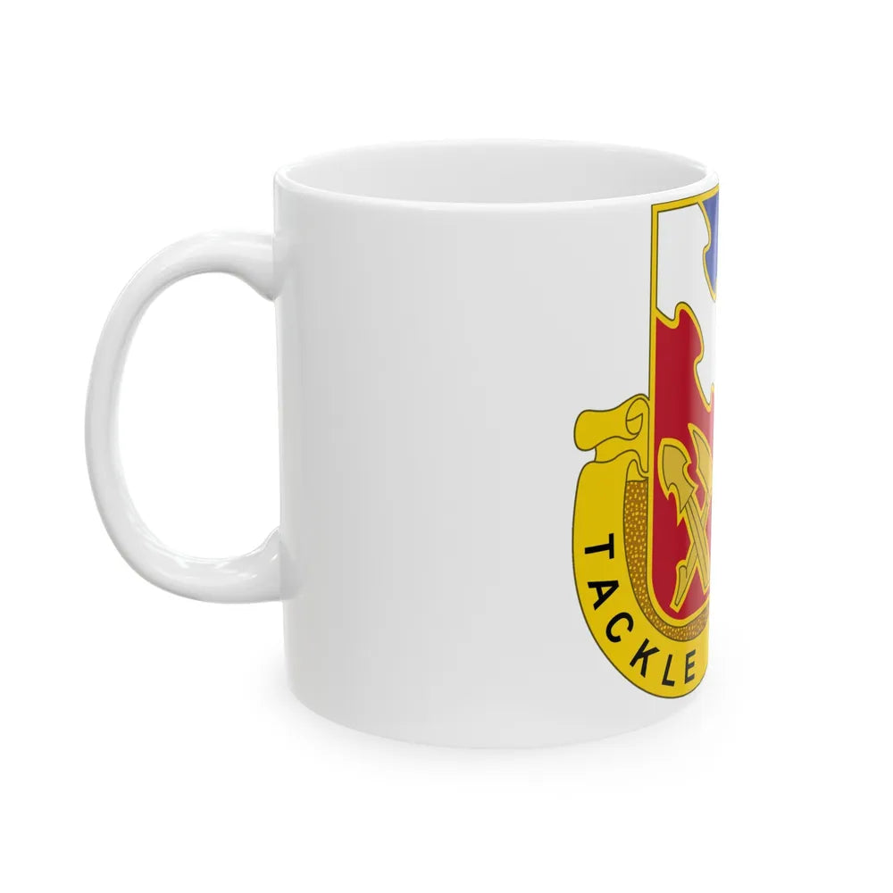 863 Engineer Battalion (U.S. Army) White Coffee Mug-Go Mug Yourself