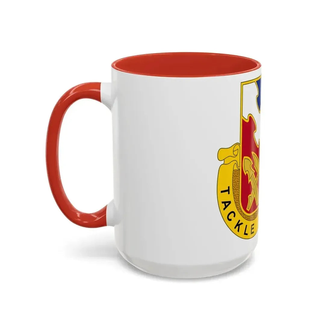 863 Engineer Battalion (U.S. Army) Accent Coffee Mug - Go Mug Yourself