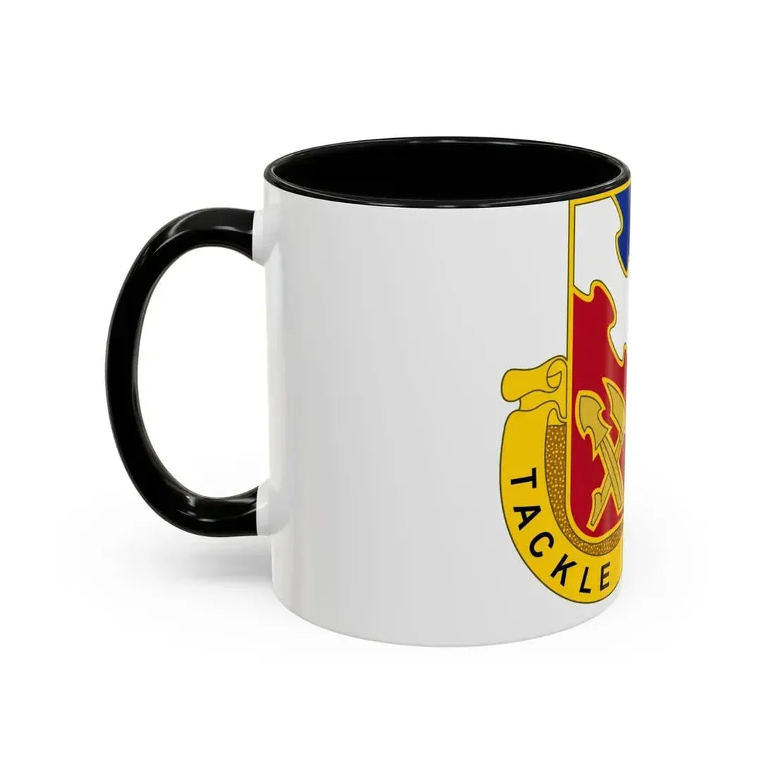 863 Engineer Battalion (U.S. Army) Accent Coffee Mug - Go Mug Yourself