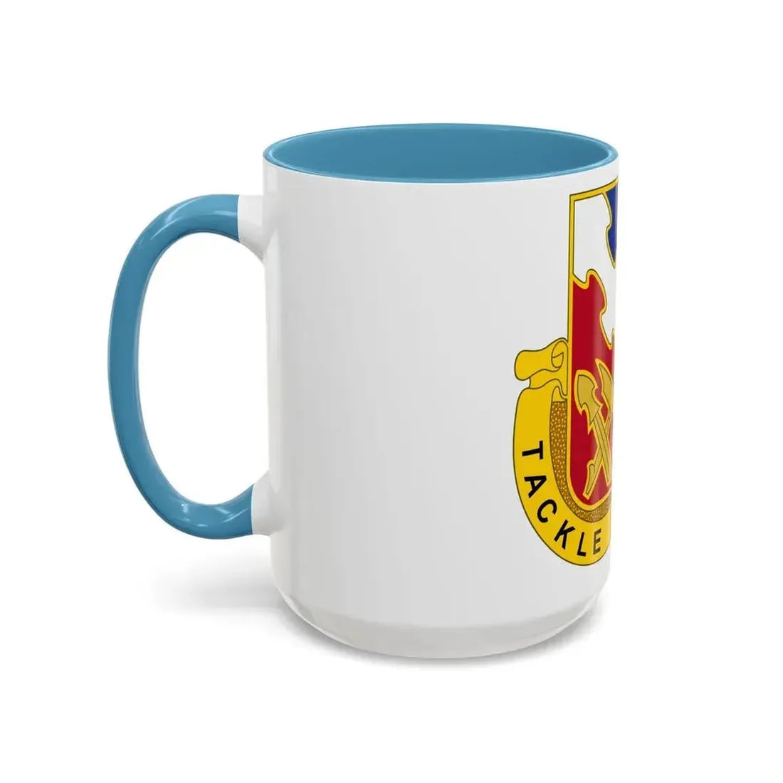 863 Engineer Battalion (U.S. Army) Accent Coffee Mug - Go Mug Yourself