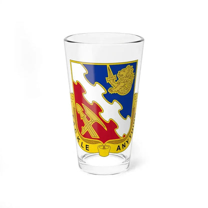 863 Engineer Battalion (U.S. Army) Pint Glass 16oz - Go Mug Yourself