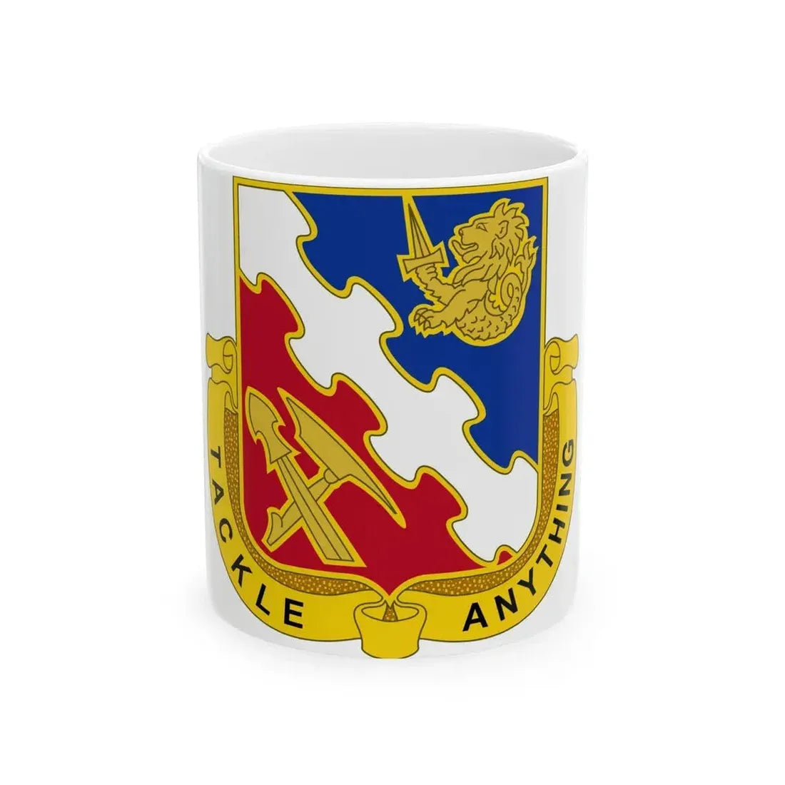 863 Engineer Battalion (U.S. Army) White Coffee Mug 11oz - Go Mug Yourself