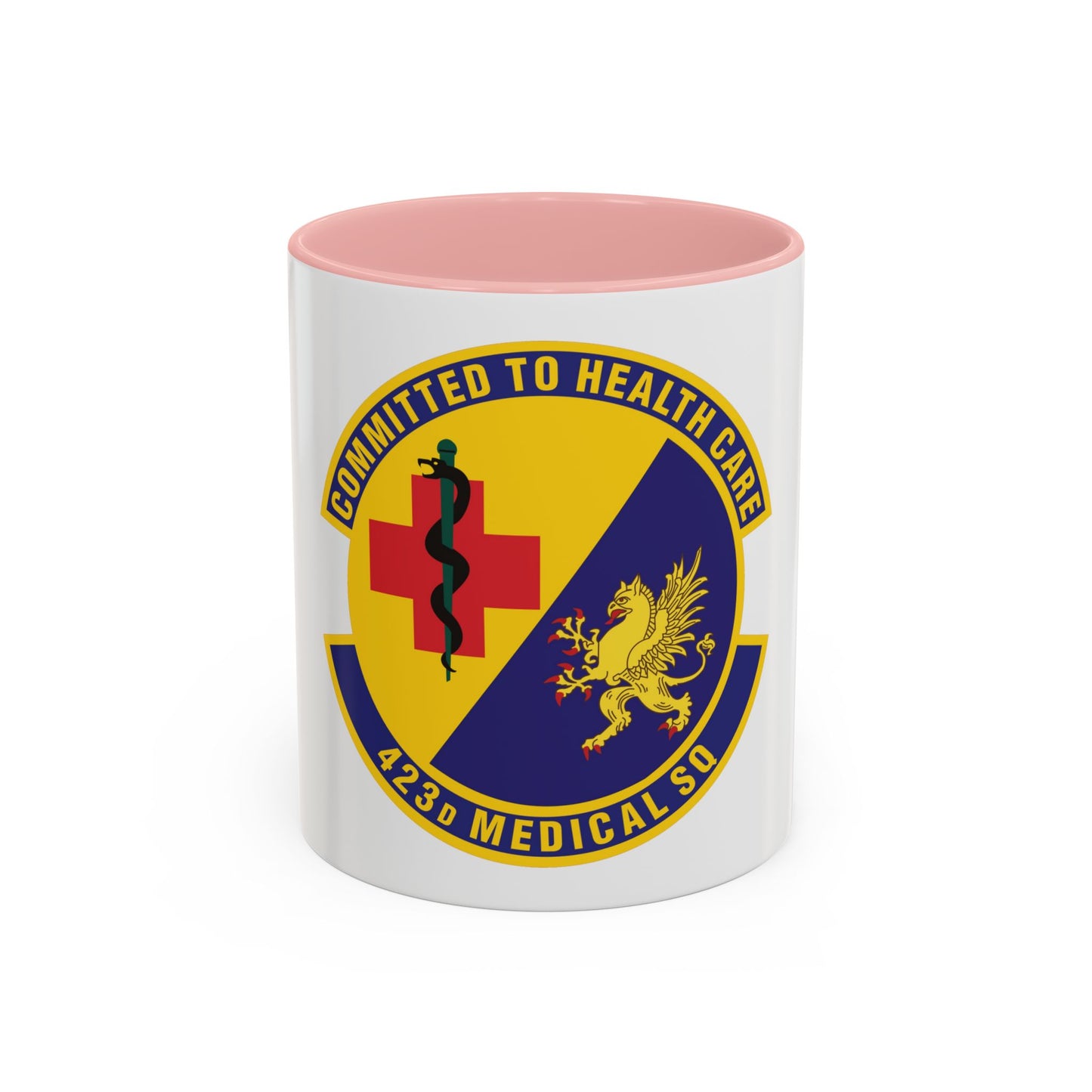 423d Medical Squadron (U.S. Air Force) Accent Coffee Mug