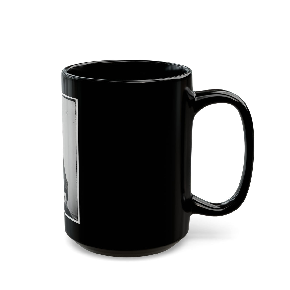 Portrait Of Brig. Gen. Robert Mitchell, Officer Of The Federal Army (U.S. Civil War) Black Coffee Mug
