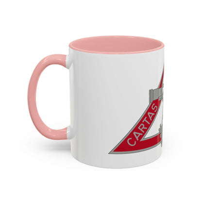 69 Engineer Company (U.S. Army) Accent Coffee Mug