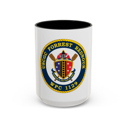 USCGC Forrest Rednour WPC 1129 (U.S. Coast Guard) Accent Coffee Mug