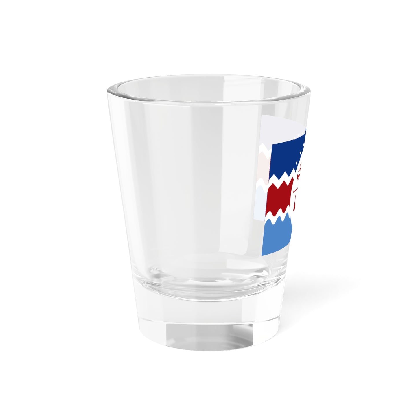 Flag of the Chango people (Chile) Shot Glass 1.5oz
