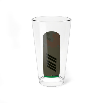 HA OS5 16 Oberstabsgefreiter PzGren R (Germany) (Military Rank) Pint Glass 16oz