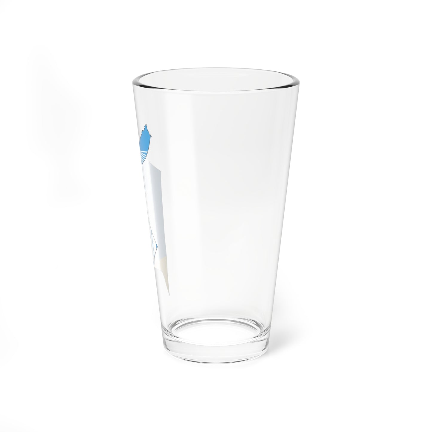 Flag map of Alexandria (Egypt) Pint Glass 16oz