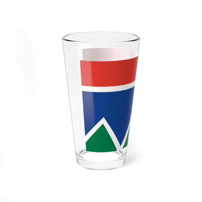 South Africa Flag Proposals 1993 Shortlist No.2 (South Africa) Pint Glass 16oz