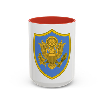 Personnel Assigned to DOD and Joint Activities 2 (U.S. Army) Accent Coffee Mug