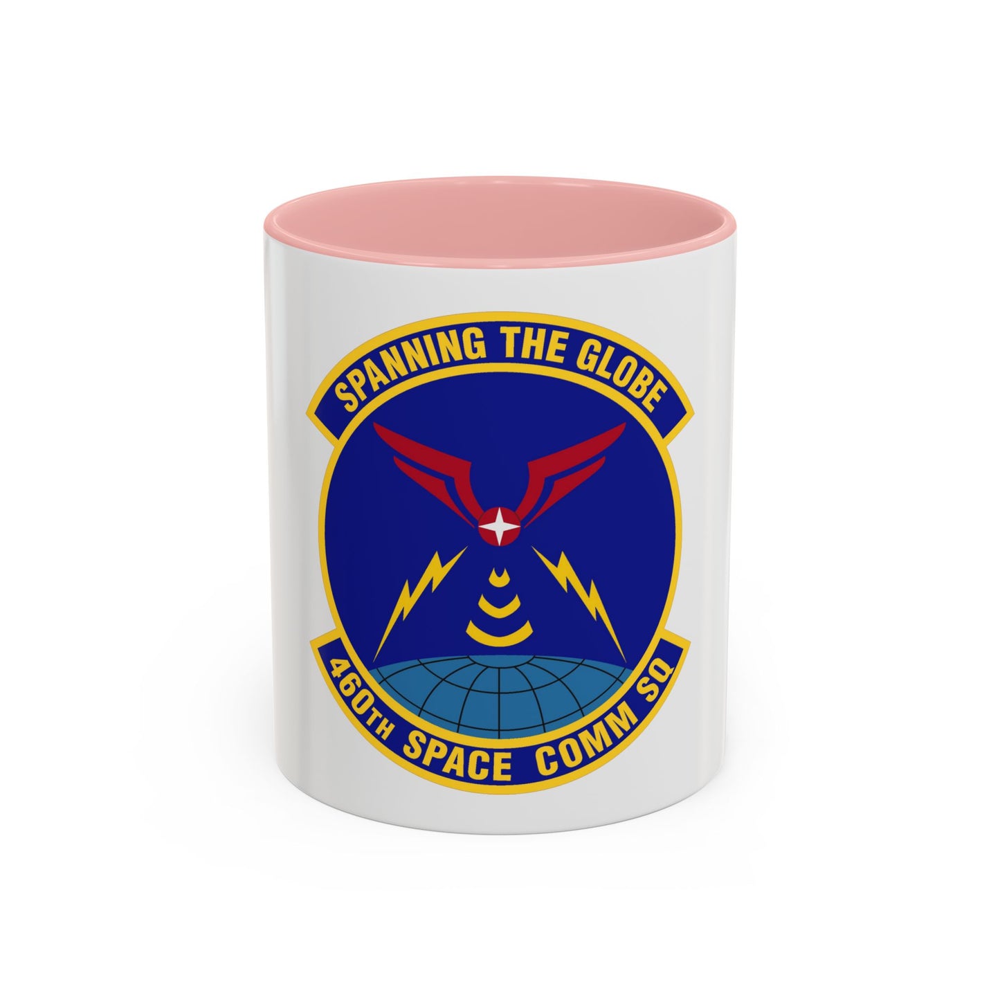 460th Space Communications Squadron (U.S. Air Force) Accent Coffee Mug