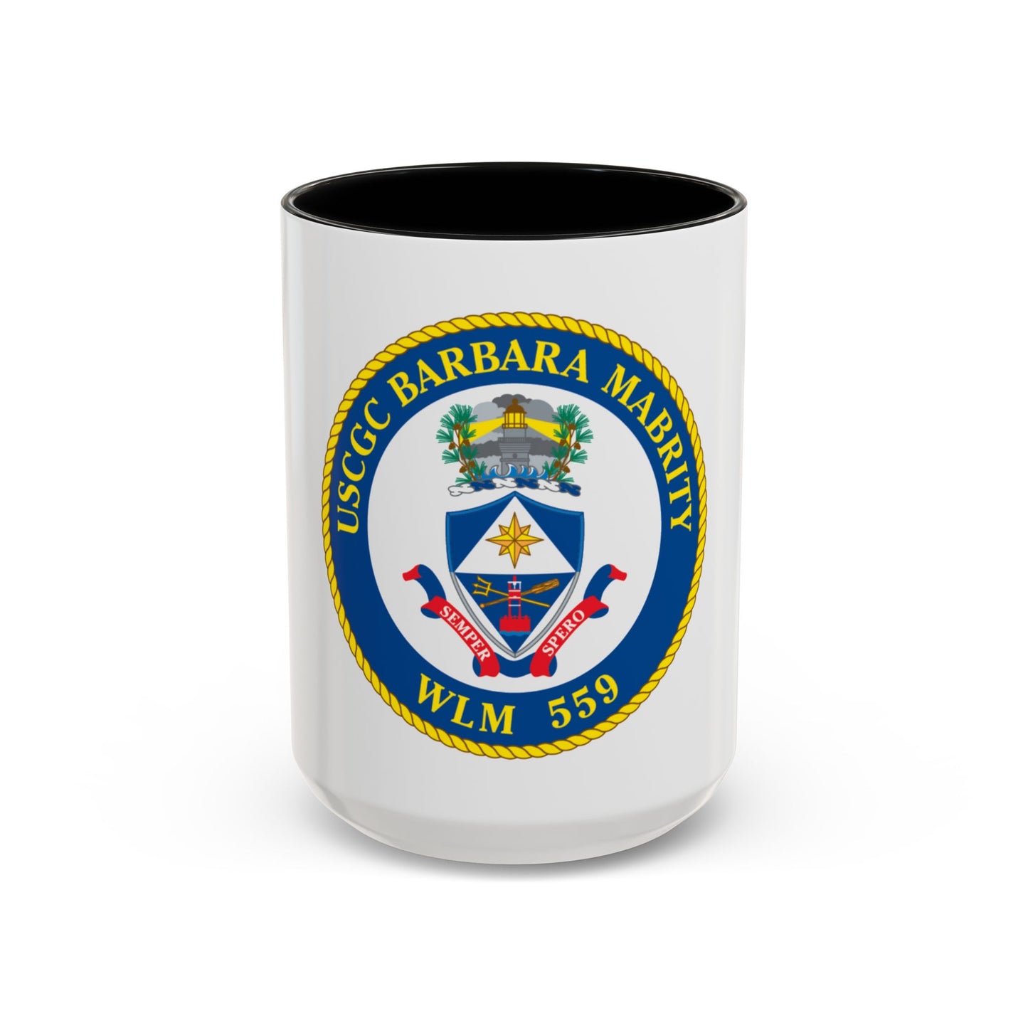 USCGC Barbara Mabrity WLM 559 (U.S. Coast Guard) Accent Coffee Mug