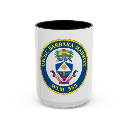 USCGC Barbara Mabrity WLM 559 (U.S. Coast Guard) Accent Coffee Mug