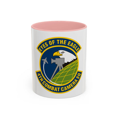 4 Combat Camera Squadron (U.S. Air Force) Accent Coffee Mug