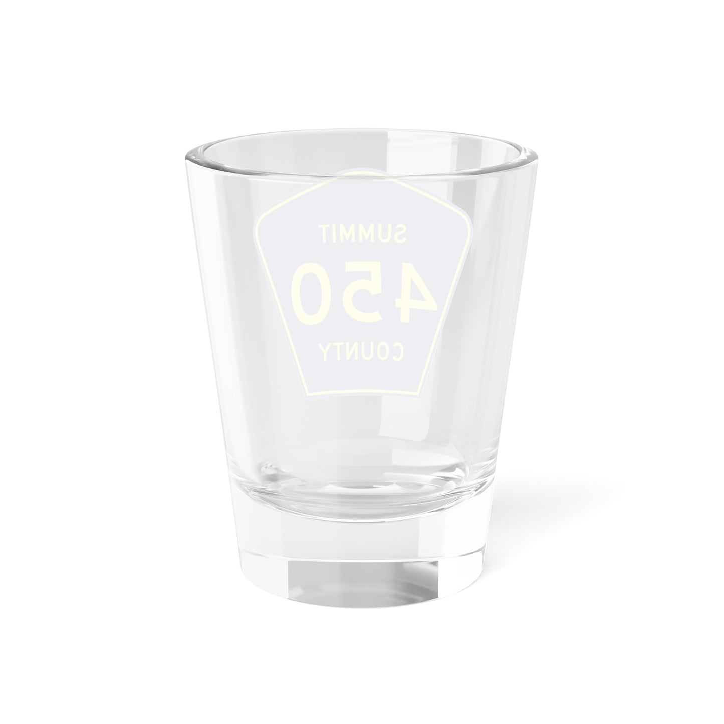 Summit County 450 (Ohio) (Road Sign) Shot Glass 1.5oz