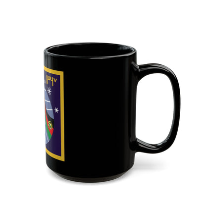 Soyuz TM-6 (Soyuz Programme) Black Coffee Mug