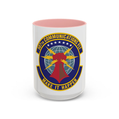 507th Communications Flight (U.S. Air Force) Accent Coffee Mug