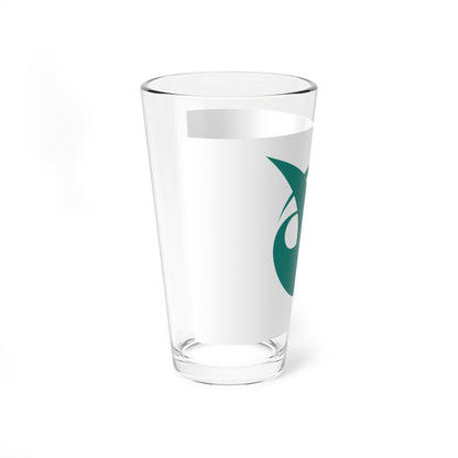 Flag of Murakami Niigata (Japan) Pint Glass 16oz