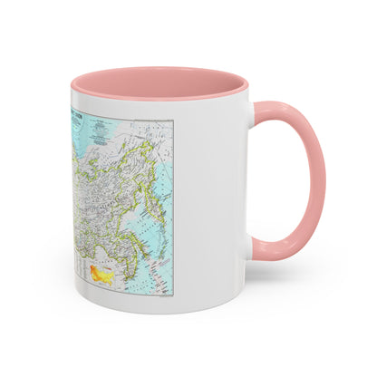 Russia - Soviet Union 1 (1990) (Map) Accent Coffee Mug