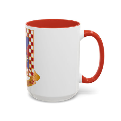 140th Field Artillery Battalion (U.S. Army) Accent Coffee Mug