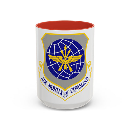 Air Mobility Command (U.S. Air Force) Accent Coffee Mug