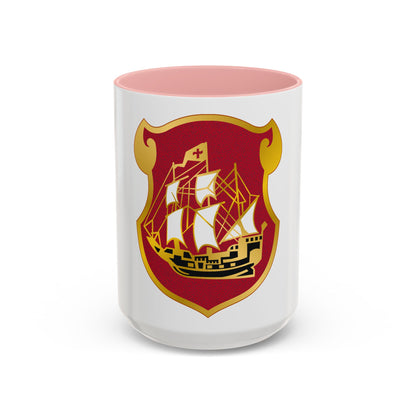 9 Antiaircraft Artillery Gun Battalion (U.S. Army) Accent Coffee Mug