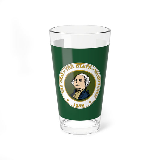 Flag of Washington 1923-1967 (United States) Pint Glass 16oz