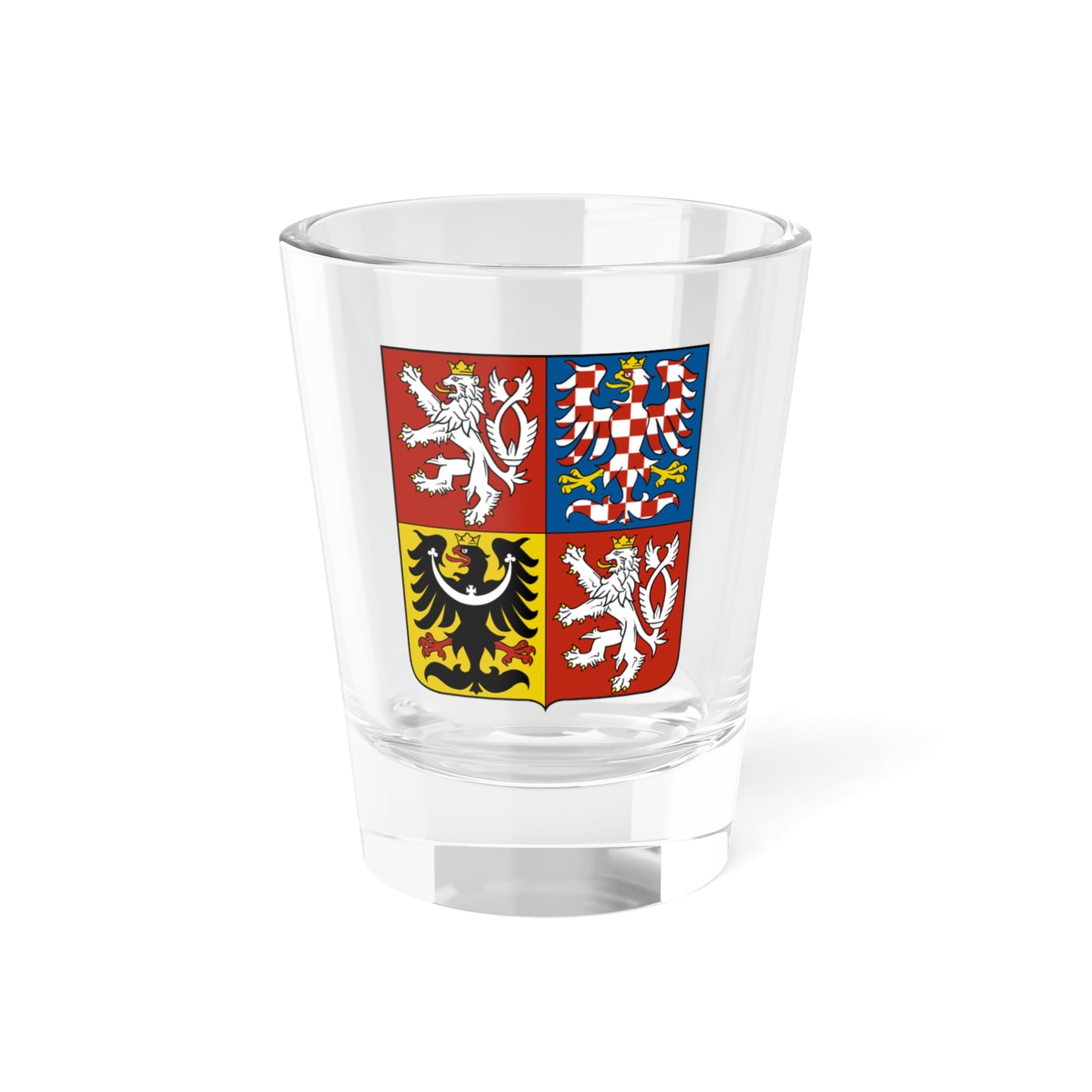 Coat of arms of the Czech Republic - Shot Glass 1.5oz