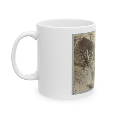 A Shattered Caisson, Fredericksburg, Va. (U.S. Civil War) White Coffee Mug