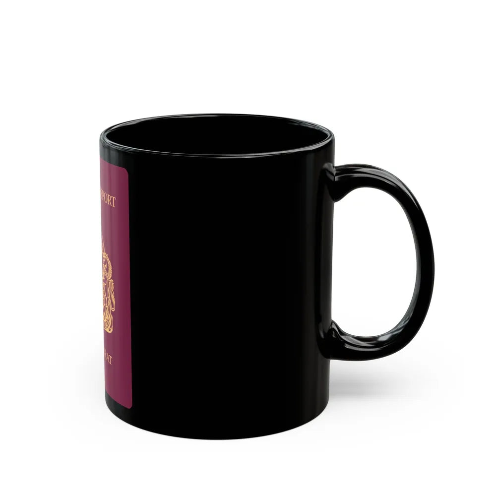 Montserrat Passport - Black Coffee Mug-Go Mug Yourself