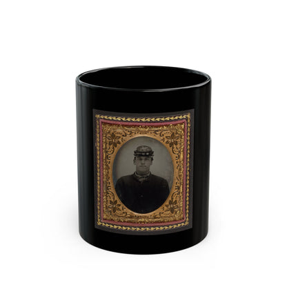 Lorenzo Hawkins Of Company I, 12th Regiment New Hampshire Volunteers (U.S. Civil War) Black Coffee Mug