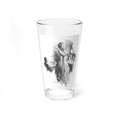 Illustration by Charles D. Mitchell, 1936 (1) - Pint Glass 16oz