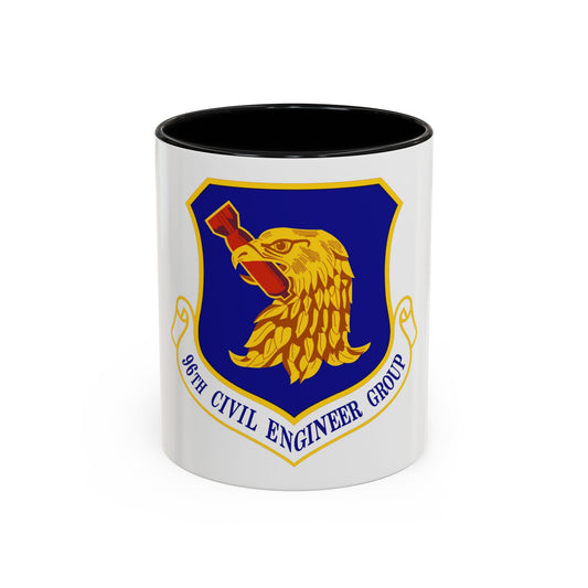 96 Civil Engineer Group AFMC (U.S. Air Force) Accent Coffee Mug