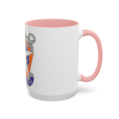 505 Signal Brigade 3 (U.S. Army) Accent Coffee Mug