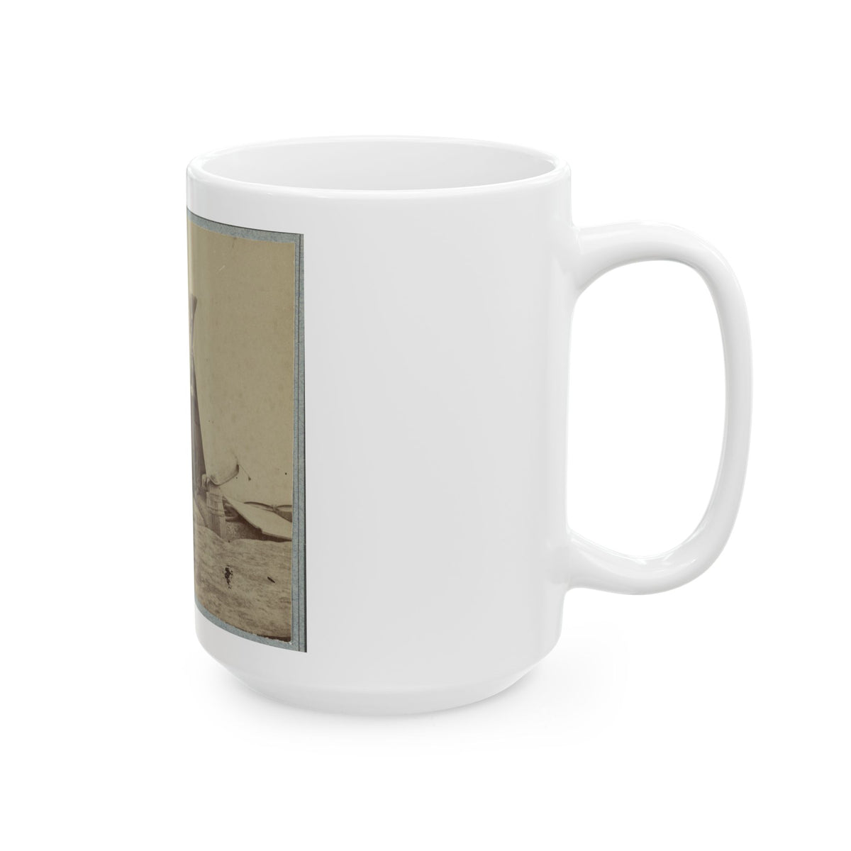 22d New York State Militia Near Harpers Ferry, Va., 1861 I.E.1862 019 (U.S. Civil War) White Coffee Mug