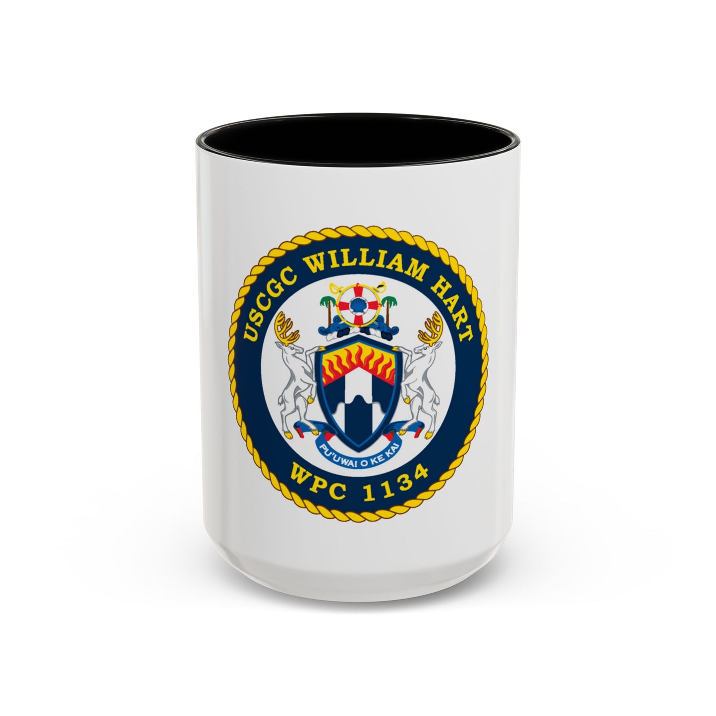 USCG C William Hart WPC 1134 (U.S. Coast Guard) Accent Coffee Mug