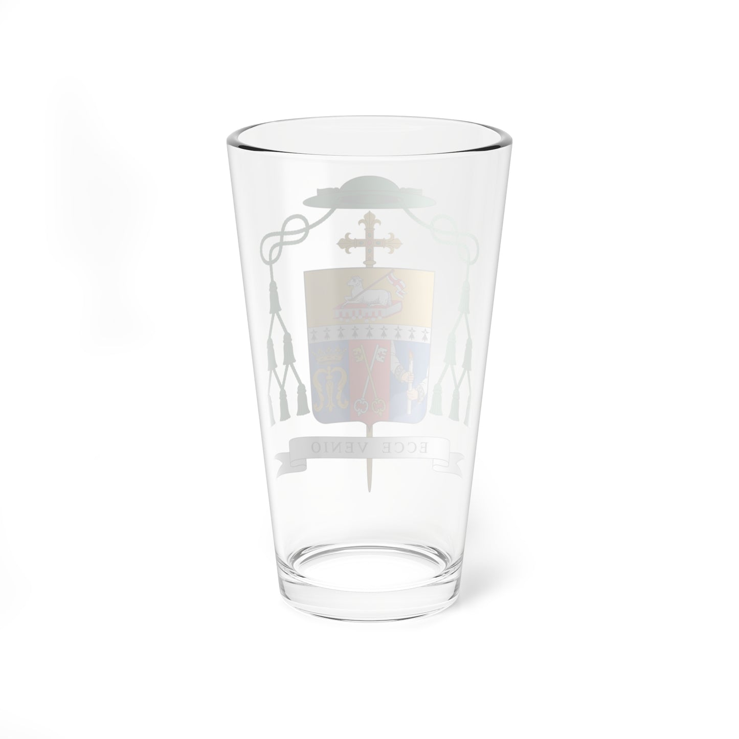 Escudo de Fernando Arêas Rifan (Spain) (Coat of Arms) Pint Glass 16oz