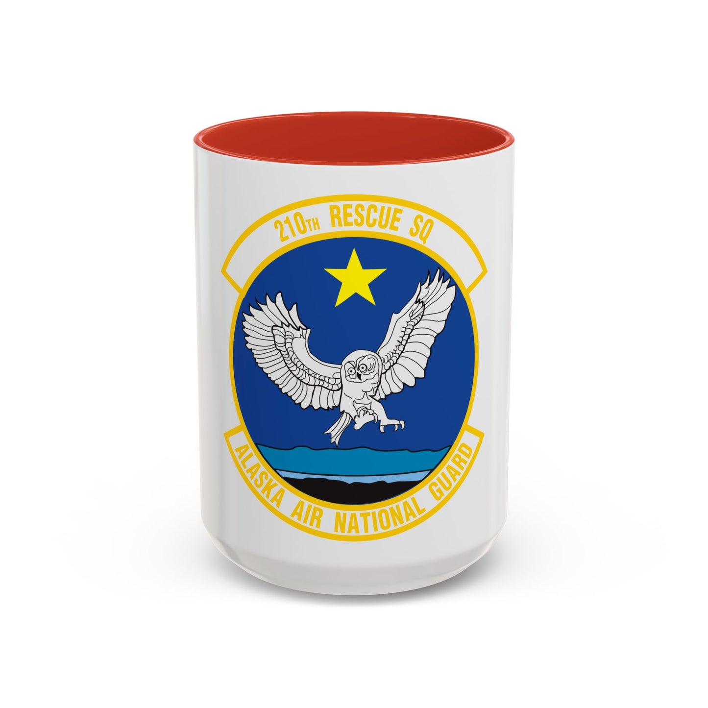 210 Rescue Squadron (U.S. Air Force) Accent Coffee Mug