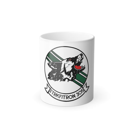 VFA 305 Strike Fighter Squadron 305 (U.S. Navy) Color Changing Mug 11oz