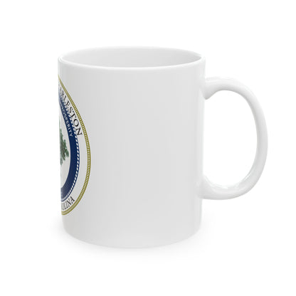 Seal of North Charleston South Carolina - White Coffee Mug