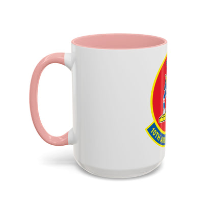 10th Airlift Squadron (U.S. Air Force) Accent Coffee Mug