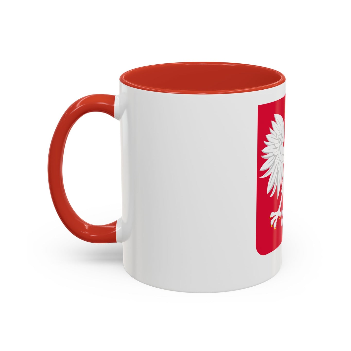 Coat of arms of Poland (1980-1990) - Accent Coffee Mug