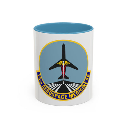 78th Aerospace Medicine Squadron (U.S. Air Force) Accent Coffee Mug