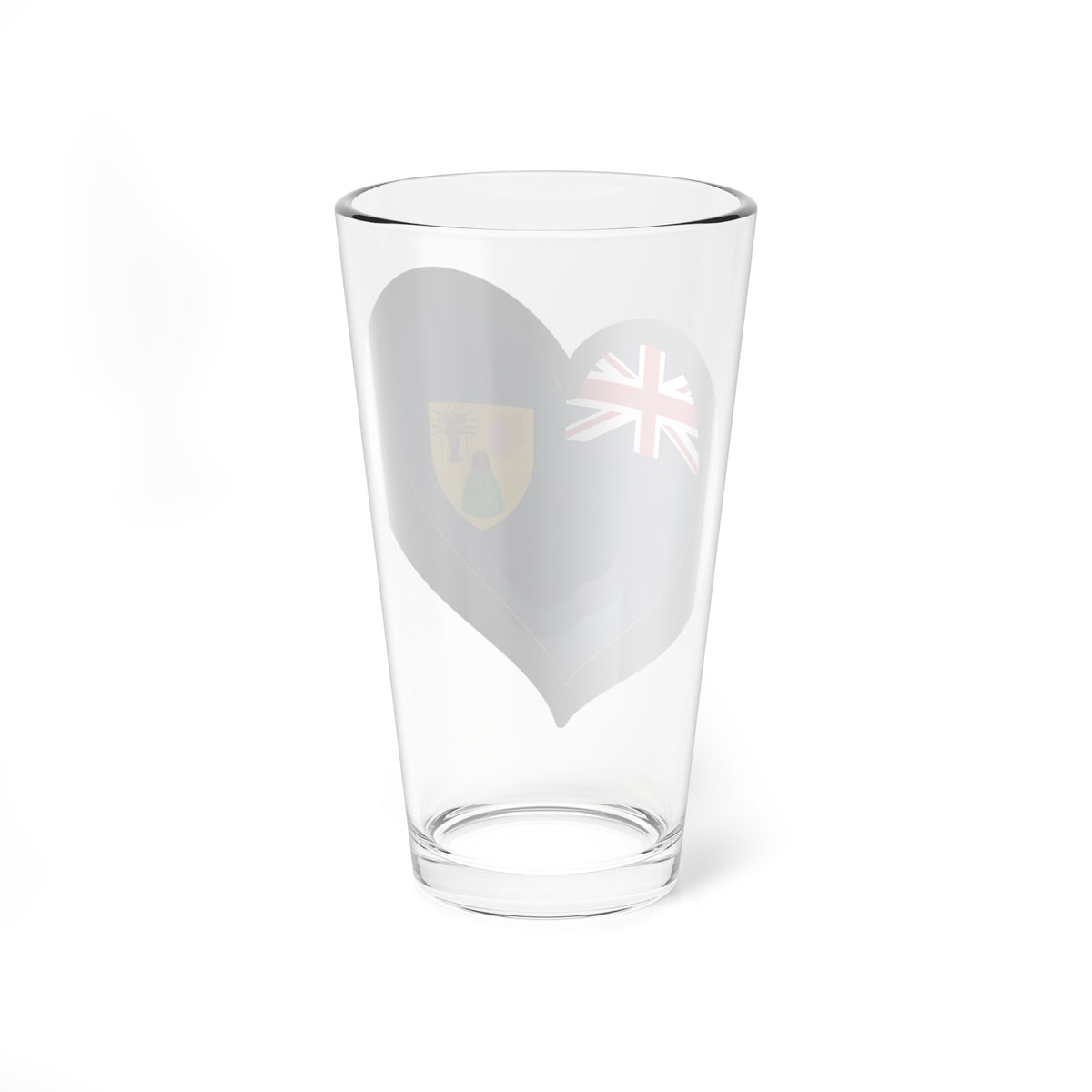 EuroIslas Turcas y Caicos (United Kingdom) Pint Glass 16oz