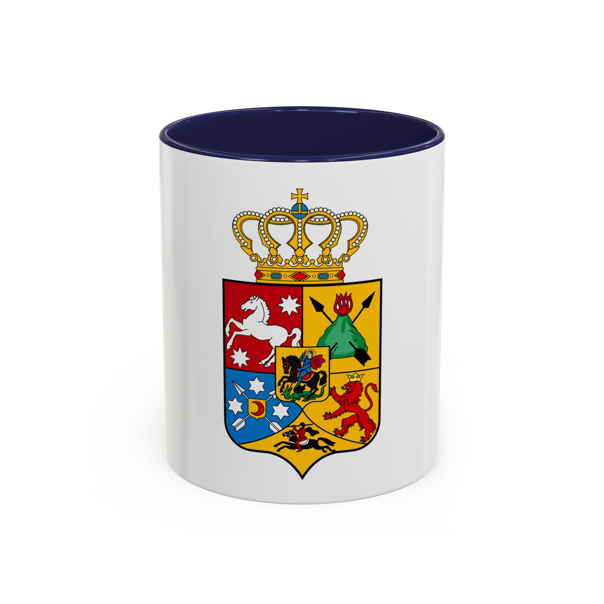 Tsardom of Georgian Emblem - Accent Coffee Mug