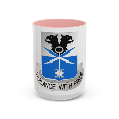 533 Military Intelligence Battalion (U.S. Army) Accent Coffee Mug