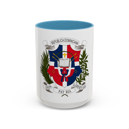 Coat of arms of the Dominican Republic (1860) - Accent Coffee Mug